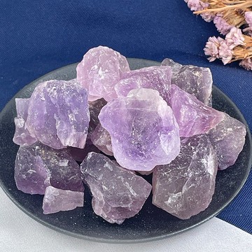 【MU工坊】紫瑩石擴香石/水晶擴香燈/碎石/室內香薰/淨化小夜燈