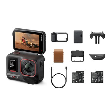 Insta360 Ace Pro 2 翻轉螢幕運動相機 閃印套裝 (先創公司貨)