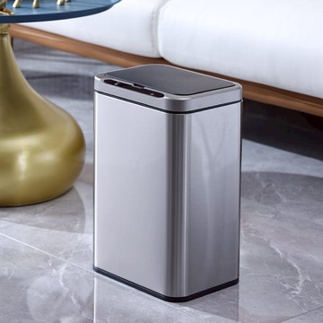 不鏽鋼臭氧自動除臭感應垃圾桶 22L ELPH9613