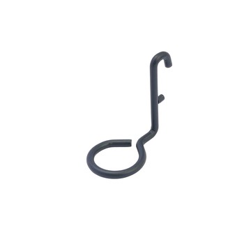 [家速配]免打孔洞洞收納板工具掛勾架-灰色