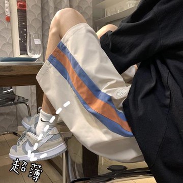 休閑短褲男夏季褲子韓版潮流寬松運動褲潮牌男士中褲五分ins男褲