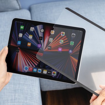 【適配2025最新iPad】SwitchPaper 可拆卸奈米吸盤 / 磁吸式類紙