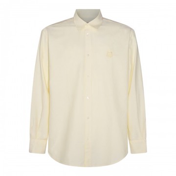 Maison Kitsune - Yellow Cotton Shirt Xl