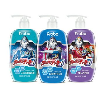 博寶兒 活力沐浴露500ml-超人力霸王