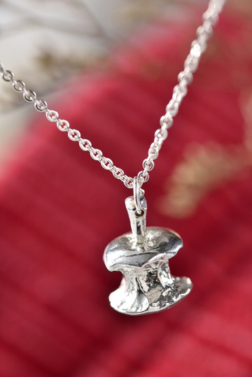 【七夕送禮】花語系列/蘋果/925純銀/項鍊