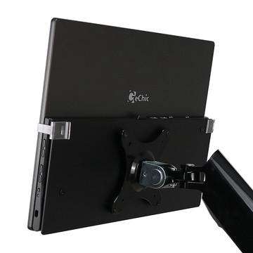 Gechic M505 VESA 100鋁合金支架組(VESA 100壁掛/ 低角度螢幕腳架)