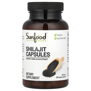 Sunfood, 喜來芝，500 毫克，90 粒膠囊