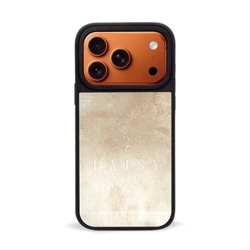 【IC透晶磁吸】晨光灰 Daisy  立體浮雕 磁吸殼 文藝 復古 i17 17pro 17promax Plus