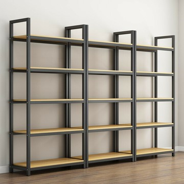 免運 開立發票  貨架置物架多層化妝品展柜鐵架倉庫貨柜可拆卸簡易書架超市展示架