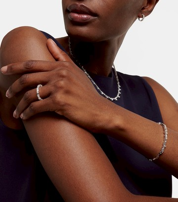 Suzanne Kalan 18kt white gold ring with diamonds