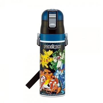 Skater 不鏽鋼直飲保溫水壺  1個  Pokemon  470ml