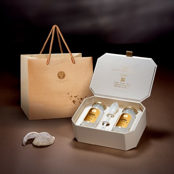 ★1/1-1/31超取免運★【享鮮餐廳】雙瓶即食濃醇冰糖燕窩精裝禮盒(極微甜)｜瓶裝燕窩 150g / 瓶*2