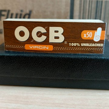 【現貨附發票】正品 法國 OCB VIRGIN FILTER自捲紙濾嘴  6公分X18MM  每本50張