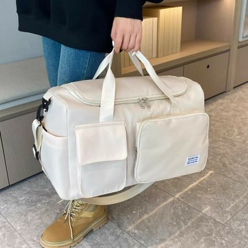 手提行李袋 旅行包 登機包 旅行包女手提超大容量輕便攜待產收納短途游泳健身包男學生行李袋