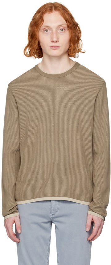 rag & bone 灰褐色 Harvey 针织衫