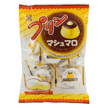 天惠 夾心棉花糖 布丁味  97g  1個