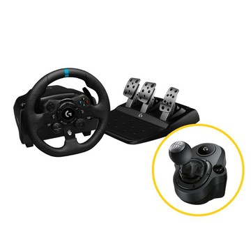 Logitech G923 模擬賽車方向盤+排檔組合 PS5 / PS4 / PC可用