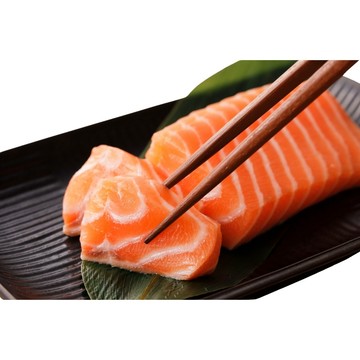 鮭魚 【海鮮大王】智利極鮮鮭魚生魚片*5包組 (100g±10%/份) 生食級 生魚片 壽司