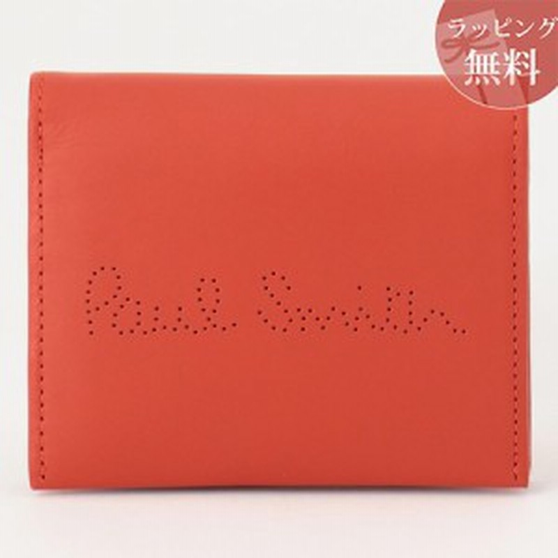 ポールスミス 財布 折財布 二つ折り レディース レシートストーリー レッド Paul Smith 通販 Lineポイント最大1 0 Get Lineショッピング
