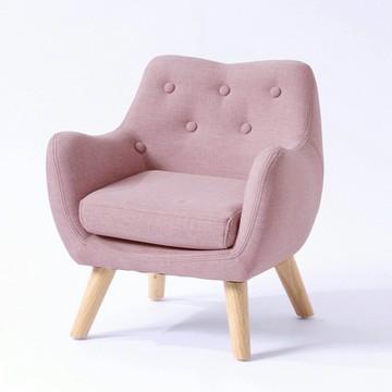 MesaSilla BunnyTickles 兒童休閒單椅_貓抓布(橡膠木、泡棉、棉布/紫/52×439×43cm)