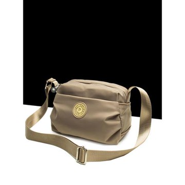 芃芃原創歐美時尚休閑斜挎包女2025純色牛津布帆布包包大容量尼龍