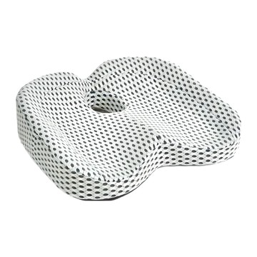 HONDONI 新款6D全包裹式美臀坐墊 透氣減壓舒適坐墊 久坐不痛  流星灰  45X39X11CM