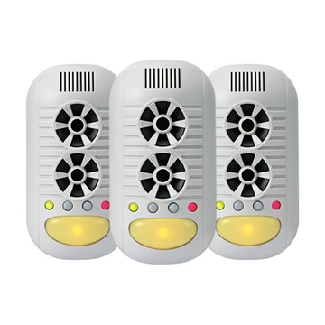 DigiMax 下單贈P幣  強效型四合一超音波驅鼠器 UP-11H《超值3入組》 [超音波驅鼠][負離子空氣清淨]