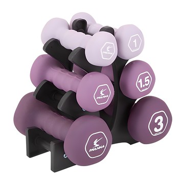 IWanna 氯丁橡膠啞鈴 11kg 套組  1組