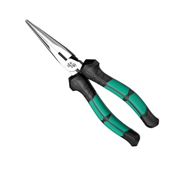 尖口鉗/尖嘴鉗 綠林 尖嘴鉗 6寸電工專用工業級多功能工藝工具 小尖嘴鉗子 精密夾持尖嘴鉗