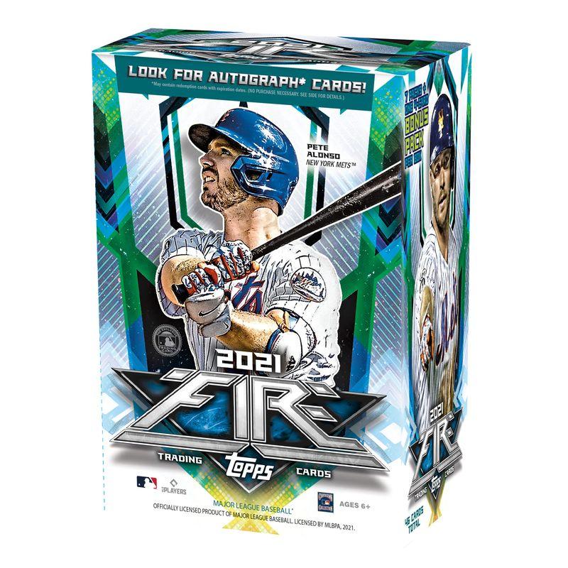 MLBカード Topps トップス ファイヤ ブラスターボックス 2021年版