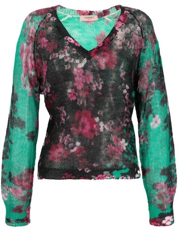 Twin Set V-Neck Sweater