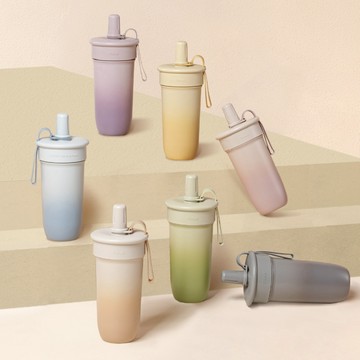 【Oolab 良杯製所】奶蓋大師系列 單層豆沙杯 800ML (7款) 附24cm粗吸管