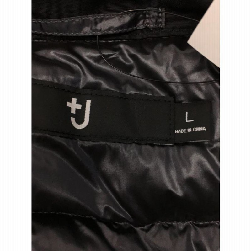 UNIQLO◇＋J/ハイブリットダウンジャケット/L/ポリエステル/BLK/211