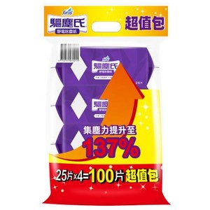 驅塵氏 靜電拖把替換紙超值包