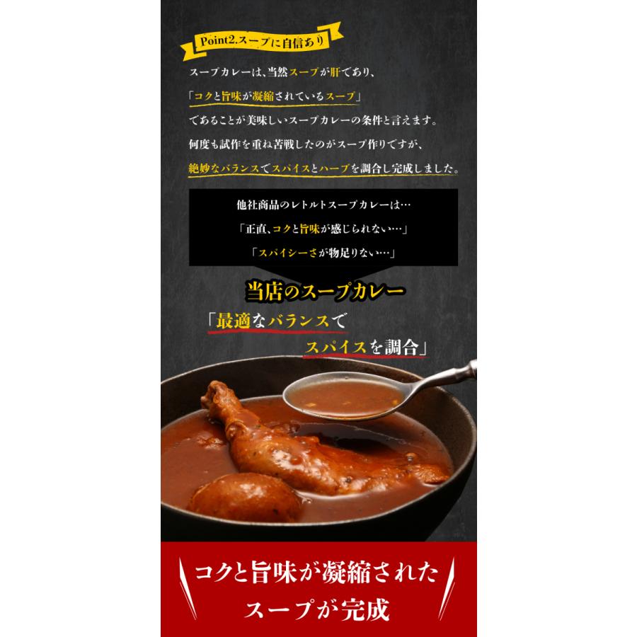 絶品チキンの札幌スープカレー 2食セット スープカレー レトルト 人気 スパイスカレー チキンレッグ 北海道 保存食 非常食 おとりよせグルメ