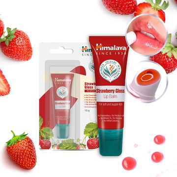 Himalaya Strawberry Gloss Lip Balm 10g