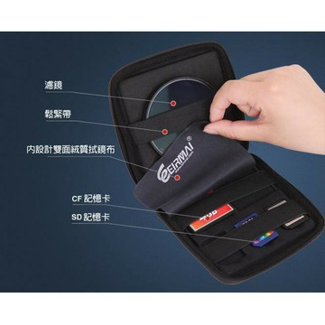 【eYe攝影】銳瑪多功能收納濾鏡包 UV保護鏡 漸層片 漸層鏡 濾色片 減光鏡 CPL 偏光鏡 保護套 + 記憶卡收納盒