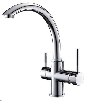 廚房RO龍頭.RO鵝頸龍頭，冷熱水龍頭.流理台龍頭 檯面龍頭 飲水龍頭，非TOTO，質感超棒