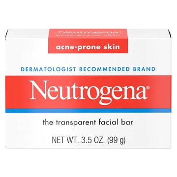 Neutrogena 痘痘護理透明潔面皂  99g  1個