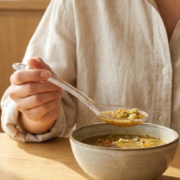 【哩皿生活】Tritan 拉麵湯匙2入組  環保餐具 湯匙 野餐 露營 湯