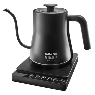 SANLUX 台灣三洋 不鏽鋼溫控手沖壺 SU-10TS #304不鏽鋼材質 英國Strix溫控器 過熱自動斷電