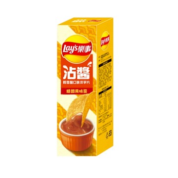 樂事輕雪鹽口味 糖醋風味醬洋芋片組合包85g/盒)