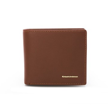 【金安德森】Moore 左右翻雙窗式短夾-栗葉棕