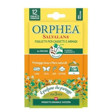 ORPHEA 佛手柑衣物環境保護片 書籤式(12片)箱購