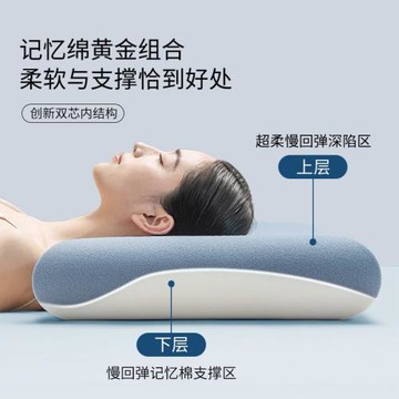 云朵星球記憶枕枕頭枕芯成人枕學生單人禮品枕護頸枕慢回彈枕A類1