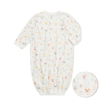 小森林長袍妙妙裝 (天絲橫紋單面布)