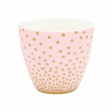 WUZ 丹麥GreenGate Gold spot peach 拿鐵杯