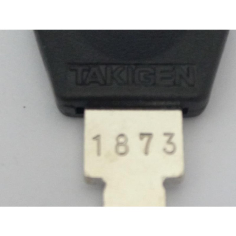 タキゲン(純正子鍵キー) 1873番ヘッド付 （販売は1本売りとなります） タキゲン TAKIGEN☆1873h 純正キー カギ 鍵☆タキゲン  TAKIGEN 通販 LINEポイント最大0.5%GET LINEショッピング