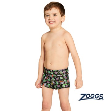 ZOGGS 幼童《鰭齒小怪》四角泳褲