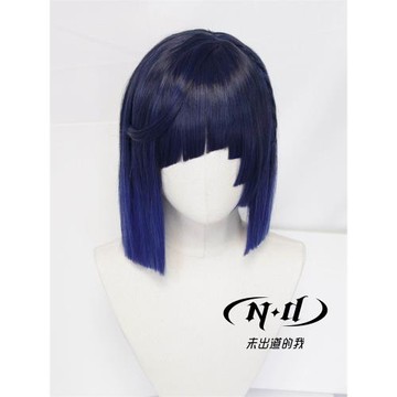 ND家】夜蘭 夜闌 原神 璃月弓箭手 cos假發 漸變角色款